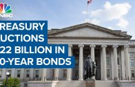 Treasury auctions $22 billion in 30-year bonds